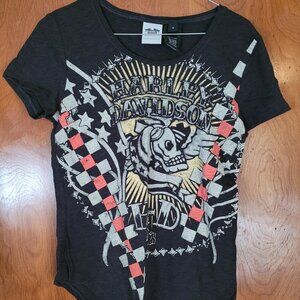 HARLEY DAVIDSON LADIES MEDIUM TEE